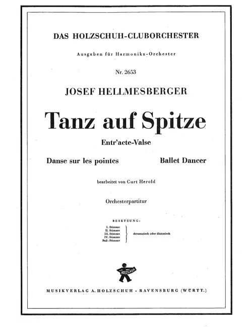 Tanz auf Spitze